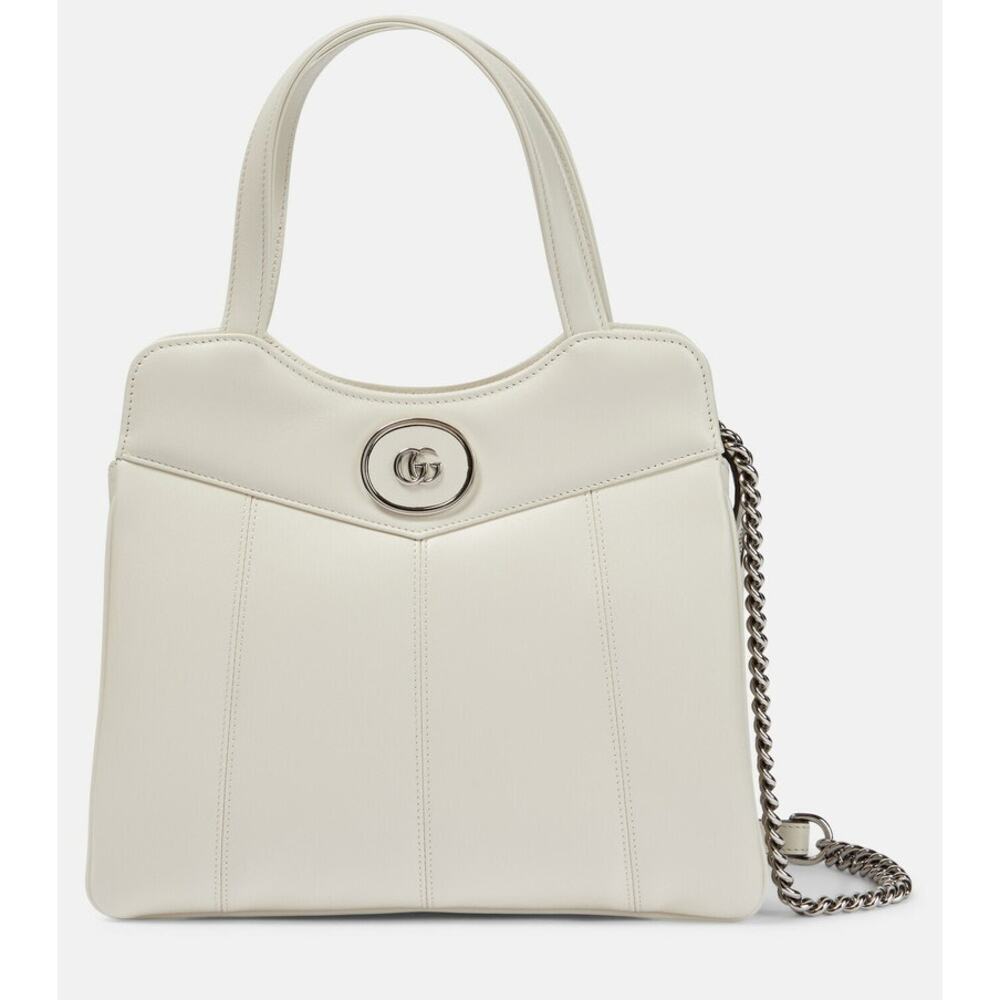 Gucci Petite GG Medium leather tote bag NWT